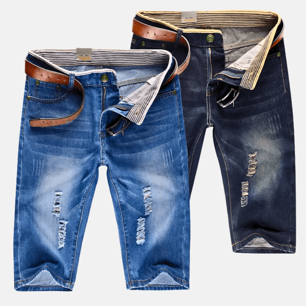 Ryder Distressed Denim Shorts