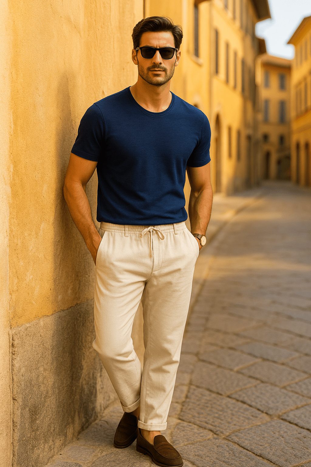 Gianni Vista Linen Pants