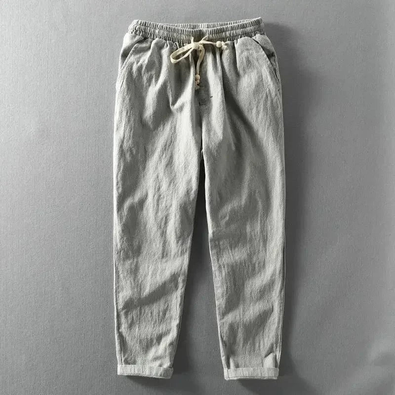 Larsen Drawstring Linen Pants